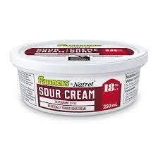 Farmers 18% Sour Cream Restaurant Style, 250 mL