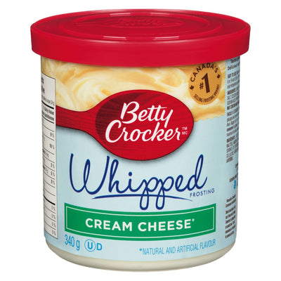 Betty Crocker Whipped Frosting Cream Cheese, 340 g