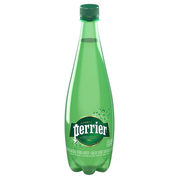 Perrier Sparkling Natural Mineral Water, 1 litre