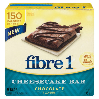 Fibre 1 Chocolate Cheesecake 5 Bars, 190 g