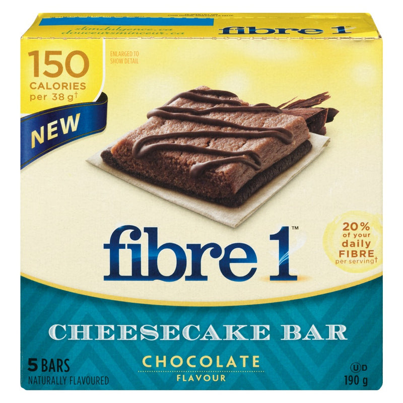 Fibre 1 Chocolate Cheesecake 5 Bars, 190 g