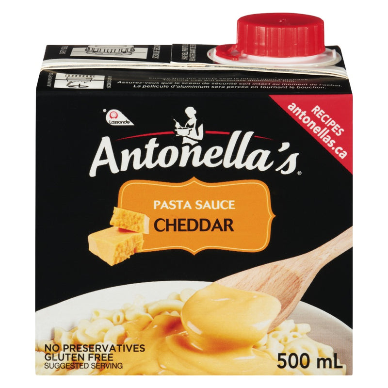 Antonella's Cheddar Pasta Sauce, 500 mL