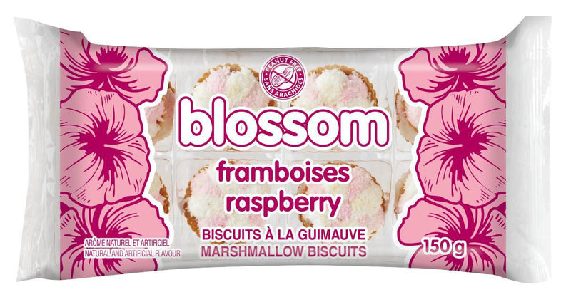 Blossom Raspberry Marshmallow Biscuits, 150 g