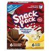 Snack Pack Family Pack Chocolate & Vanilla Pudding, 1.19 kg (12 x 99 g)