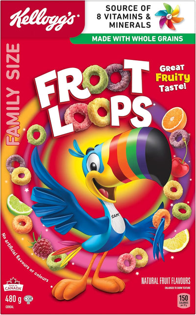 KELLOGG FROOT LOOPS FAMILY SZ
