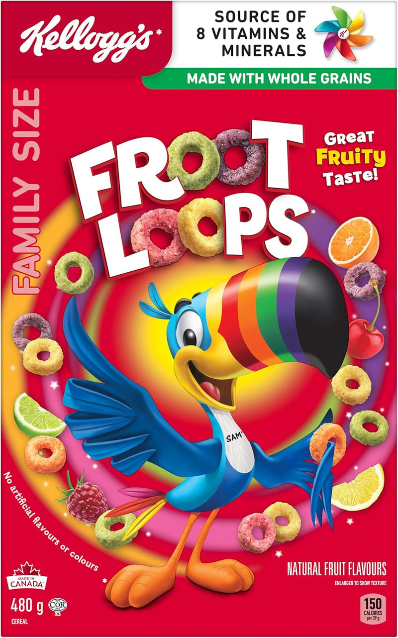 KELLOGG FROOT LOOPS FAMILY SZ