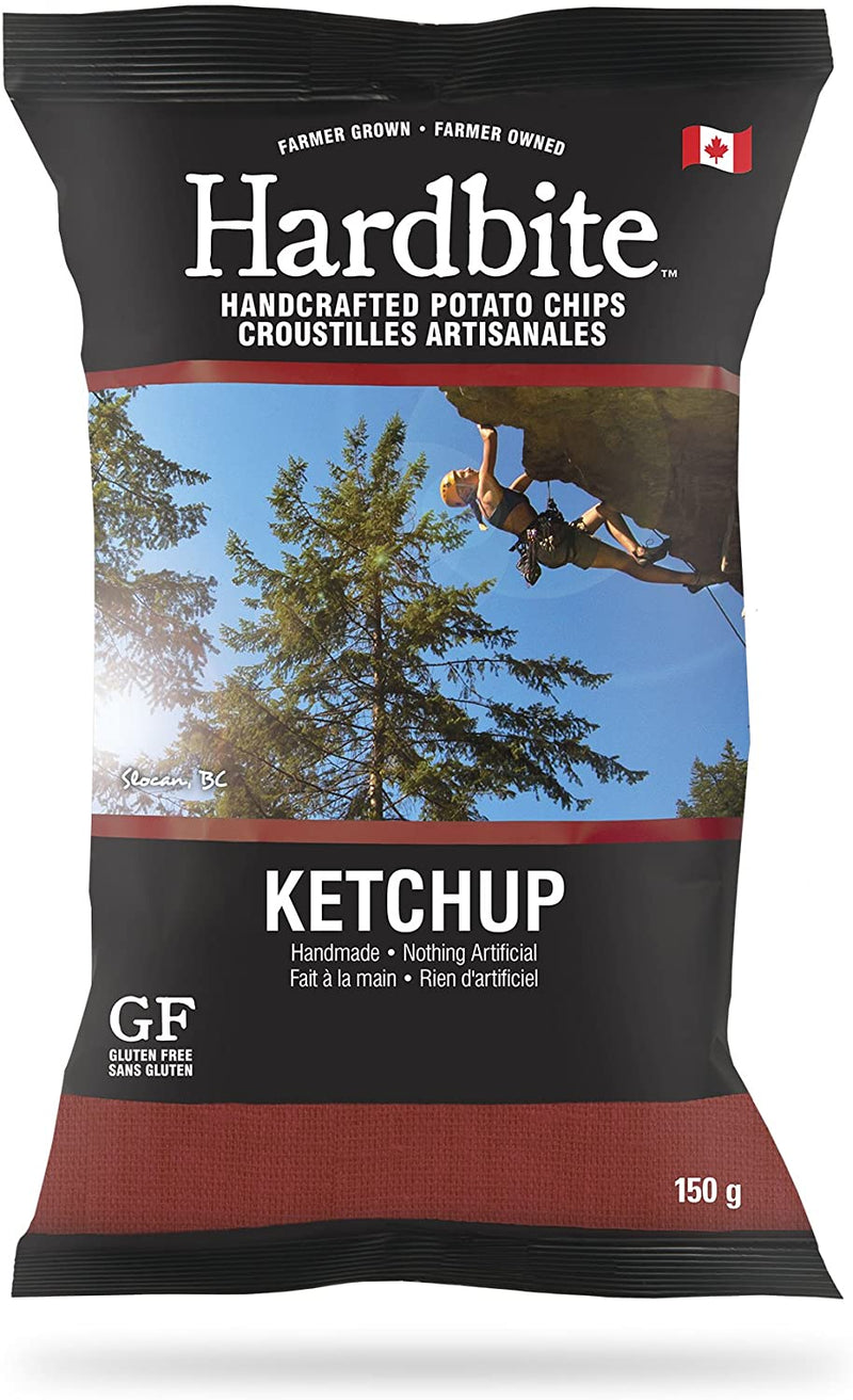 Hardbite Ketchup Potato Chips Gluten-Free, 150 g