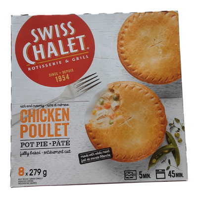 Swiss Chalet Chicken Pot Pie, 8 x 279 g