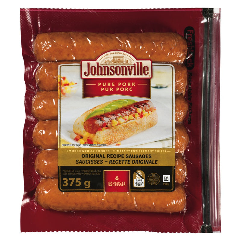 Johnsonville Pure Pork, 375 g