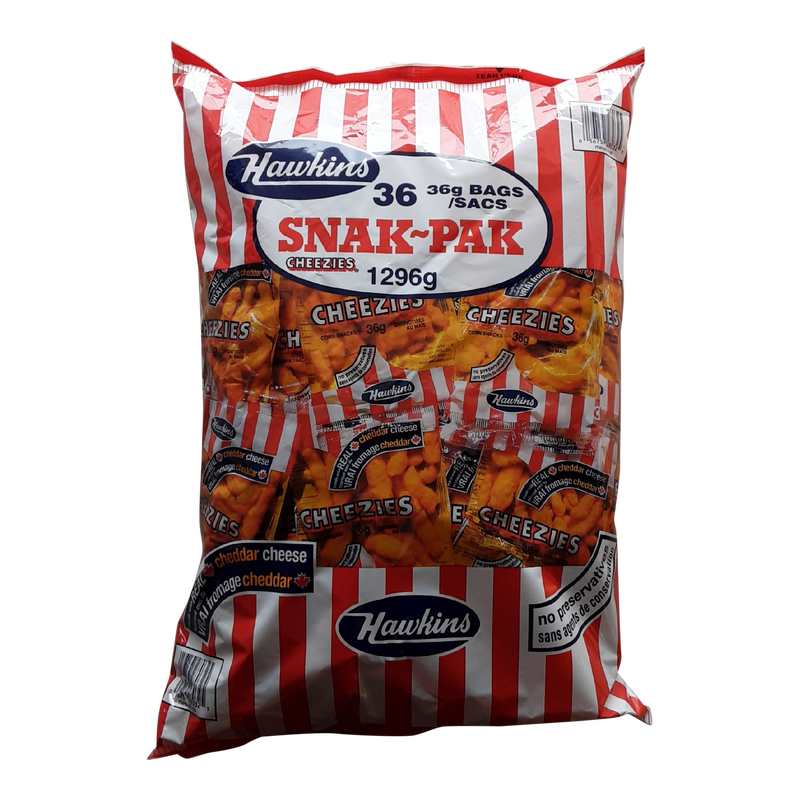 Hawkins Snak-Pak Cheezies, 36 ct