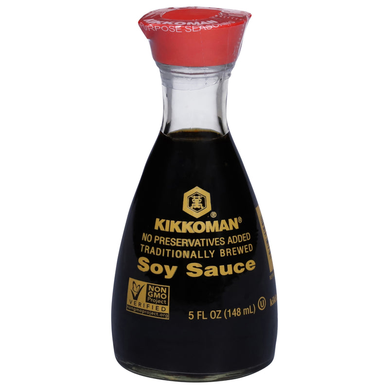 Kikkoman Traditionally Brewed Soy Sauce, 148 mL