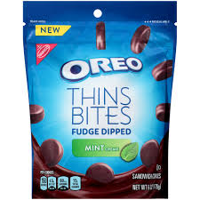 Nabisco Oreo Thin Bites Fudge Dipped, 170 g