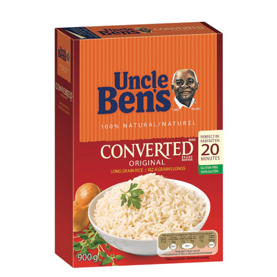 Uncle Ben's Converted Original Long Grain Rice, 900 g