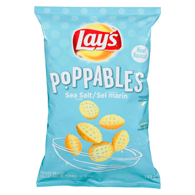 Lay's Poppables Sea Salt Potato Snacks, 141 g