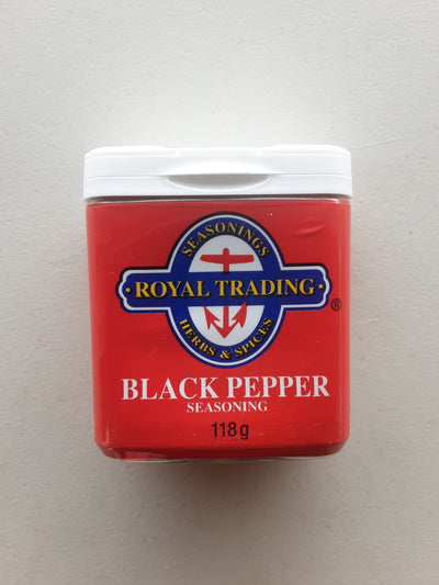 RT PURE GROUND BLACK PEPPER, 118G