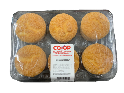 Mini Angel Food Cakes, 6 ct