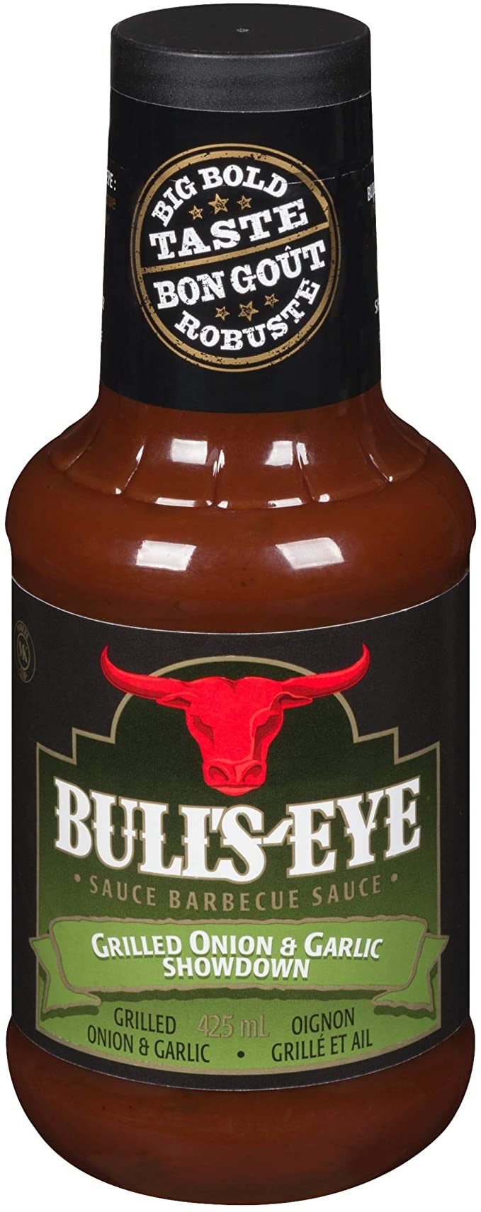 Bull's-Eye Grilled Onion & Garlic Showdown Barbecue Sauce, 425 mL