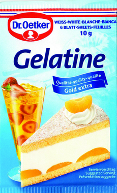 OTKER GELATINE SHEET WHITE