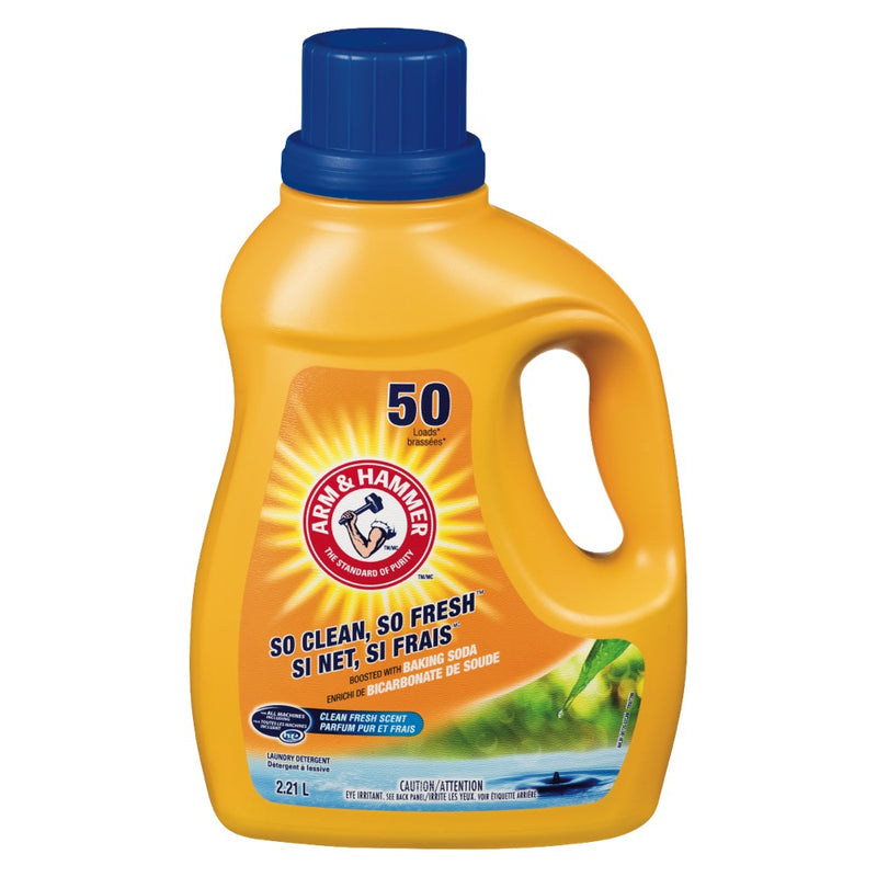 Arm & Hammer Clean Fresh Scent Laundry Detergent, 2.03L