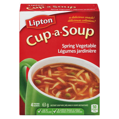 Lipton Cup-A-Soup Spring Vegetable, 63 g