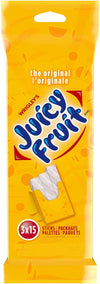 Wrigley's The Original Juicy Fruit 15 Stick Packages, 3 ct