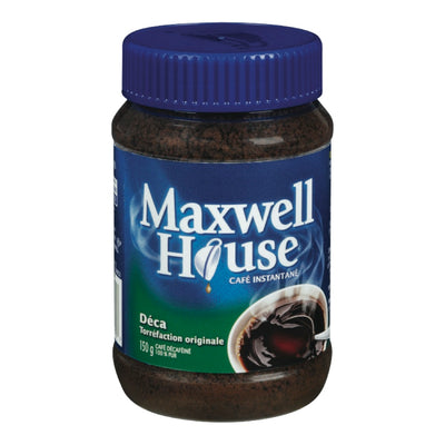 Maxwell House Decaf Instant Coffee, 150 g