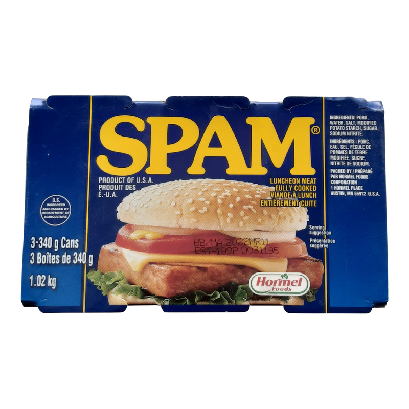 SPAM Cooked Meat, 1.02 kg