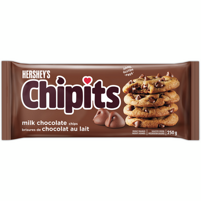 Hershey's Chipits Milk Chocolate Chips, 250 g