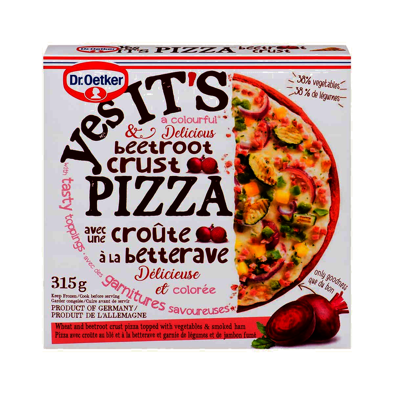 Dr. Oetker Beetroot Crust Pizza, 315 g