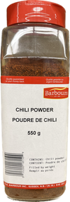 Barbours Chili Powder, 550 g