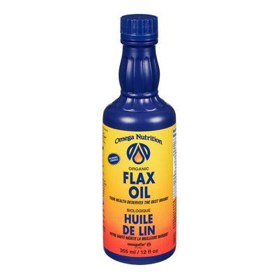 Omega Nutrition Flax Oil, 355 mL