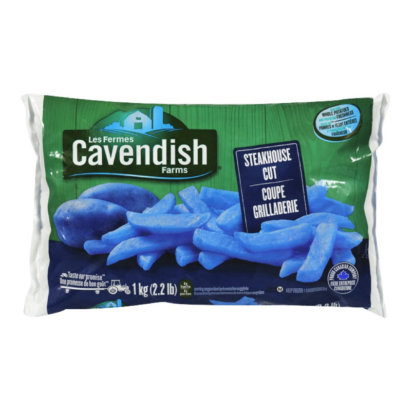 Cavendish Steakhouse Cut French Fries, 1 kg