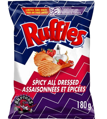 RUFFLES SPICY ALL DRESSED 180G