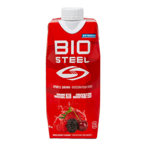 Bio Steel Mixed Berry Flavour Sports Drink, 500 mL