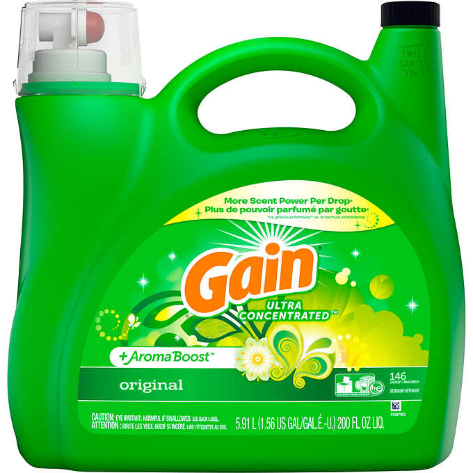 Gain Laundry Detergent, 5.92 litre