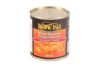 Tropic Isle Whole Mandarin Segments, 284 mL