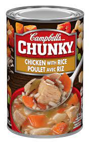 Campbell's Chunky Chicken with Rice Soup