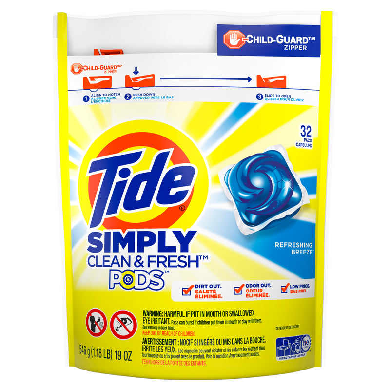 Tide Pods Refreshing Breeze Laundry Detergent, 539 g