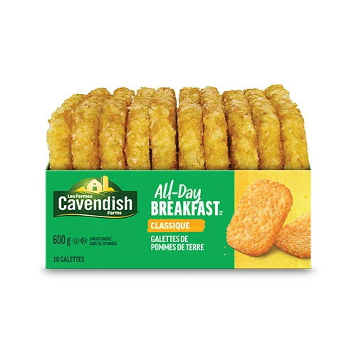 Cavendish Farms Original Hash Brown Patties, 590 g
