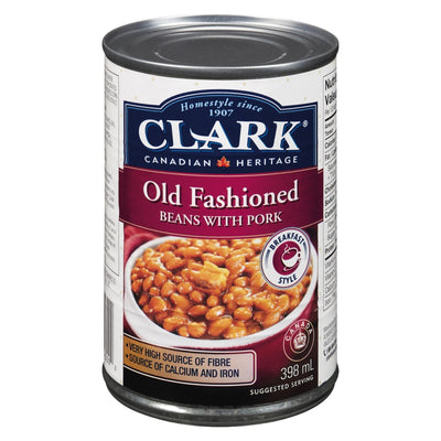 Clark Old Fashioned Beans With Pork, 398 mL