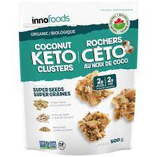 Inno Foods Coconut Keto Clusters, 500 g