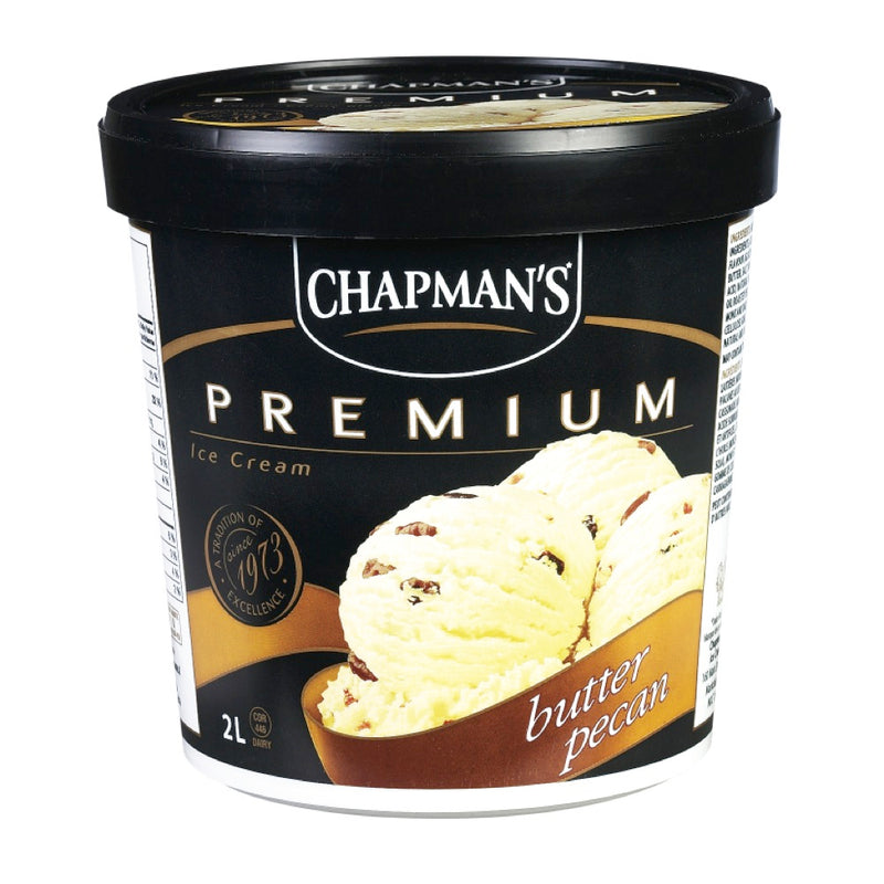 Chapman's Premium Ice Cream Butter Pecan, 2L