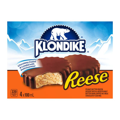 Klondike Peanut Butter Frozen Dessert, 100 mL, 4 ct