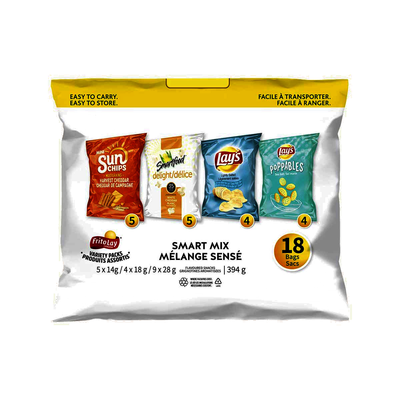 Frito Lay Smart Mix Chips, 394 g
