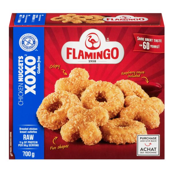 Flamingo Xoxo Chicken Nuggets, 700 g