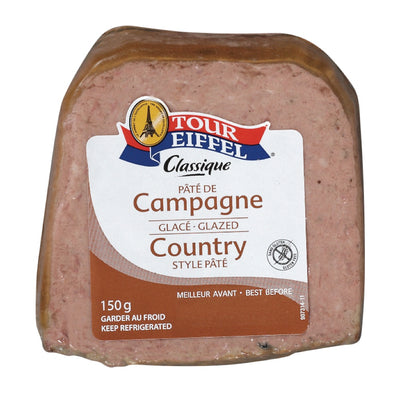 Tour Eiffel Classique Glazed Country Påté, 150 g