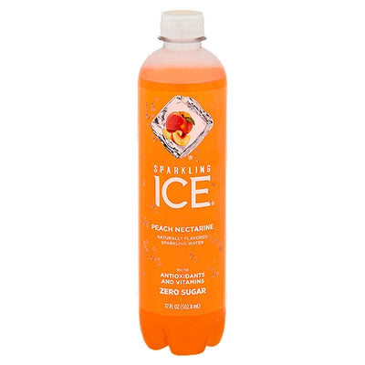 Talking Rain Beverage Company Sparkling Ice Peach Nectarine Carbonated Beverage, 503 mL