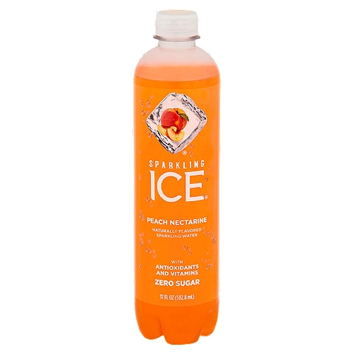 Talking Rain Beverage Company Sparkling Ice Peach Nectarine Carbonated Beverage, 503 mL