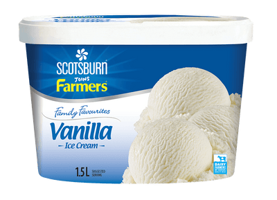 Scotsburn Family Favorites Vanilla Ice Cream, 1.5 L