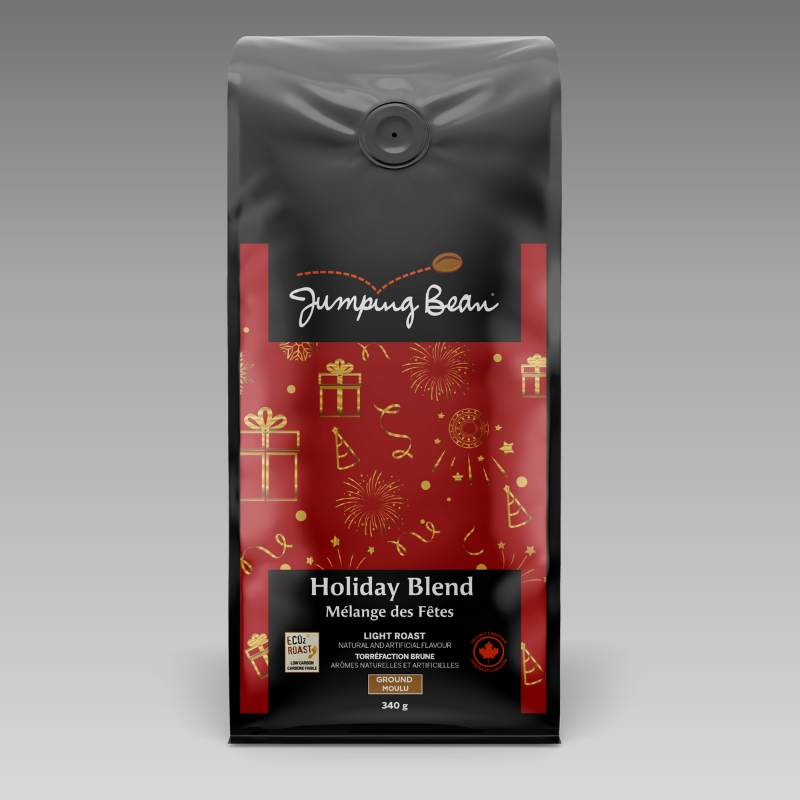 JUMPING BEAN HOLIDAY BLEND COFFEE, 340g